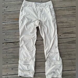 Columbia Women's Cream Cargo Pants